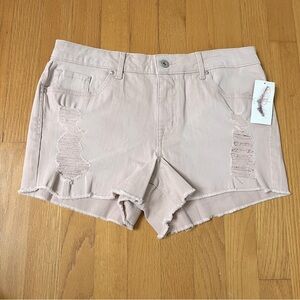 Jessica Simpson light Pink Jean Shorts